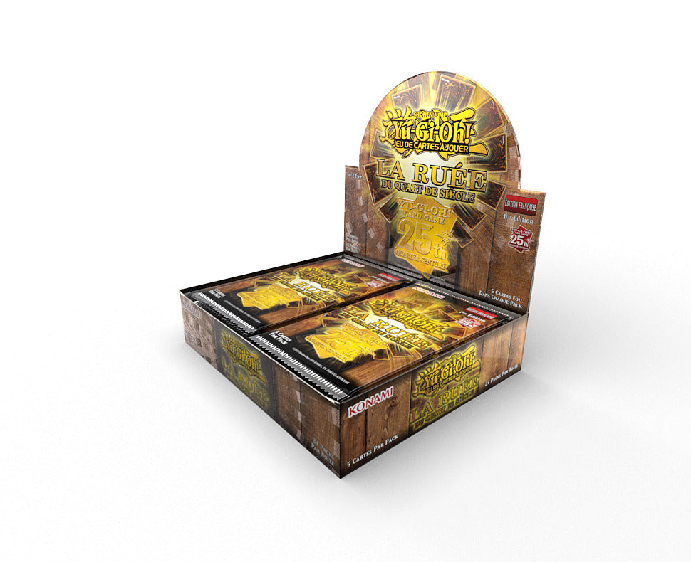 Display de Pack de Booster La Ruée du Quart de Siècle (24 Boosters) - FR [Précommande] - Vue alternative