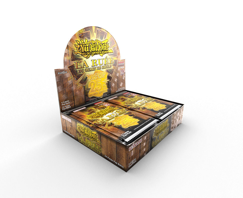 Display de Pack de Booster La Ruée du Quart de Siècle (24 Boosters) - FR [Précommande] - Vue alternative
