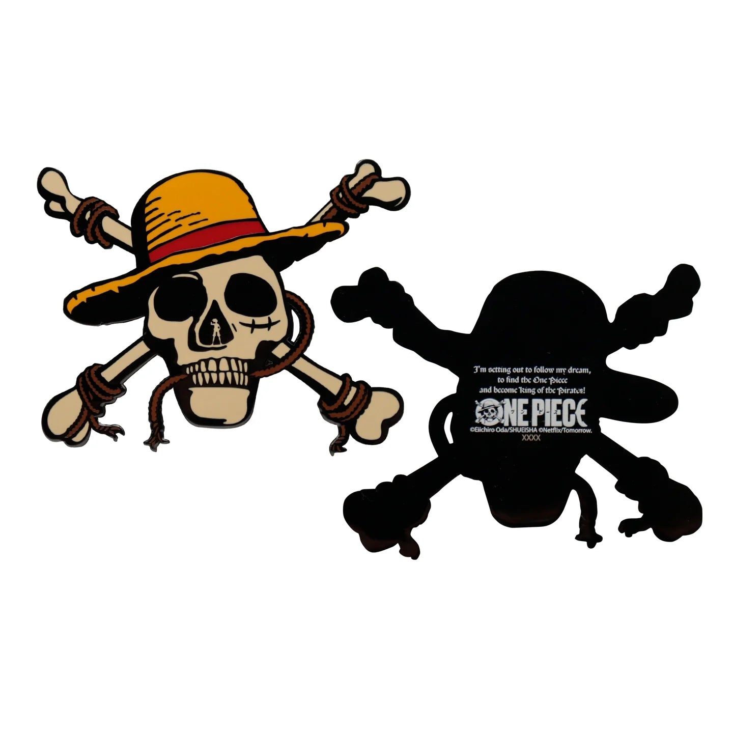 One Piece Netflix – Médaillon Jolly Roger Édition Limitée (5000 ex.) - Vue alternative