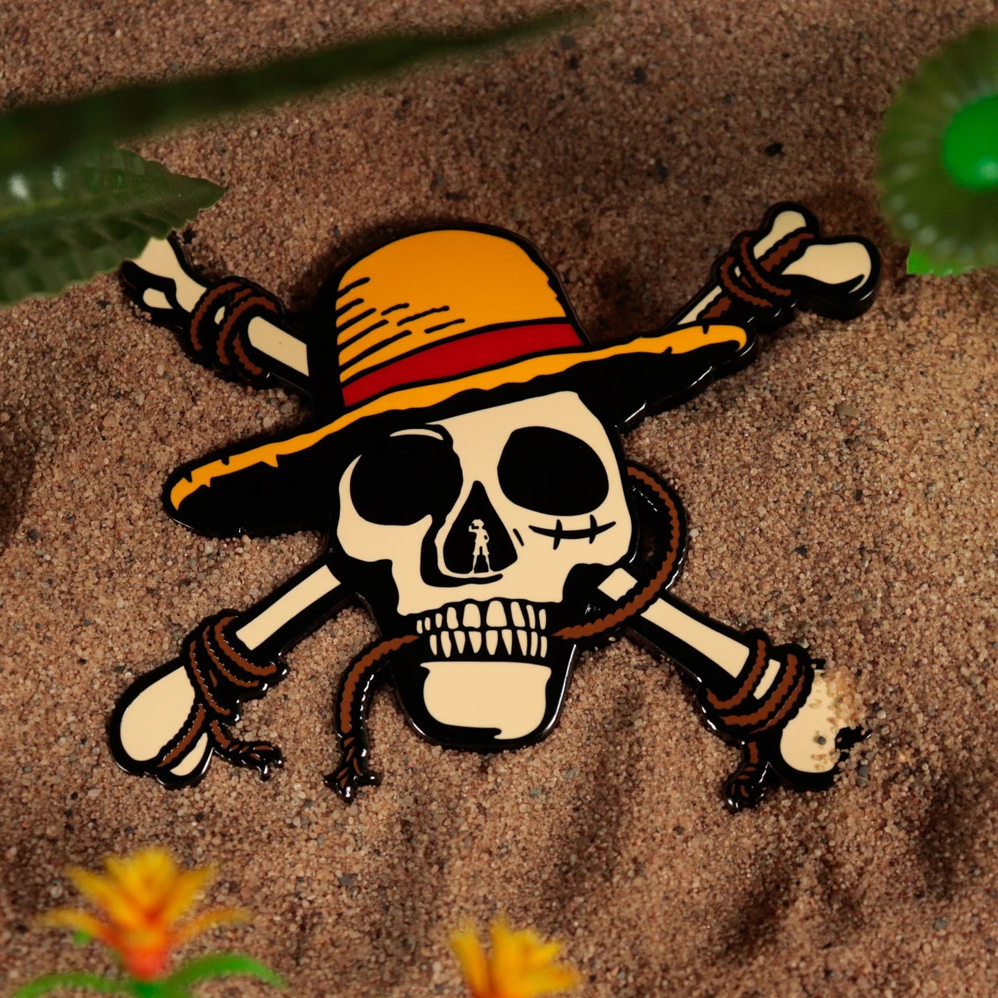 One Piece Netflix – Médaillon Jolly Roger Édition Limitée (5000 ex.) - Vue alternative