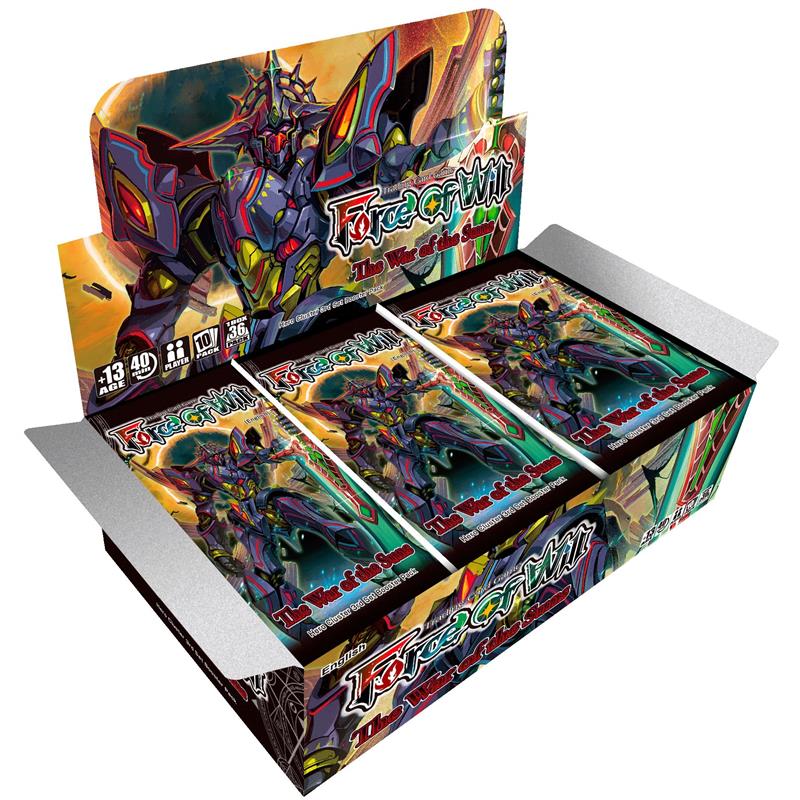Fow H3 Force of Will The War of the Suns Booster Box (36 Booster Packs) en version anglaise <span class=