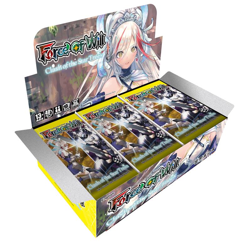 FoW H5 Force of Will Clash of the Star Trees (36 Booster Packs) en version anglaise <span class=