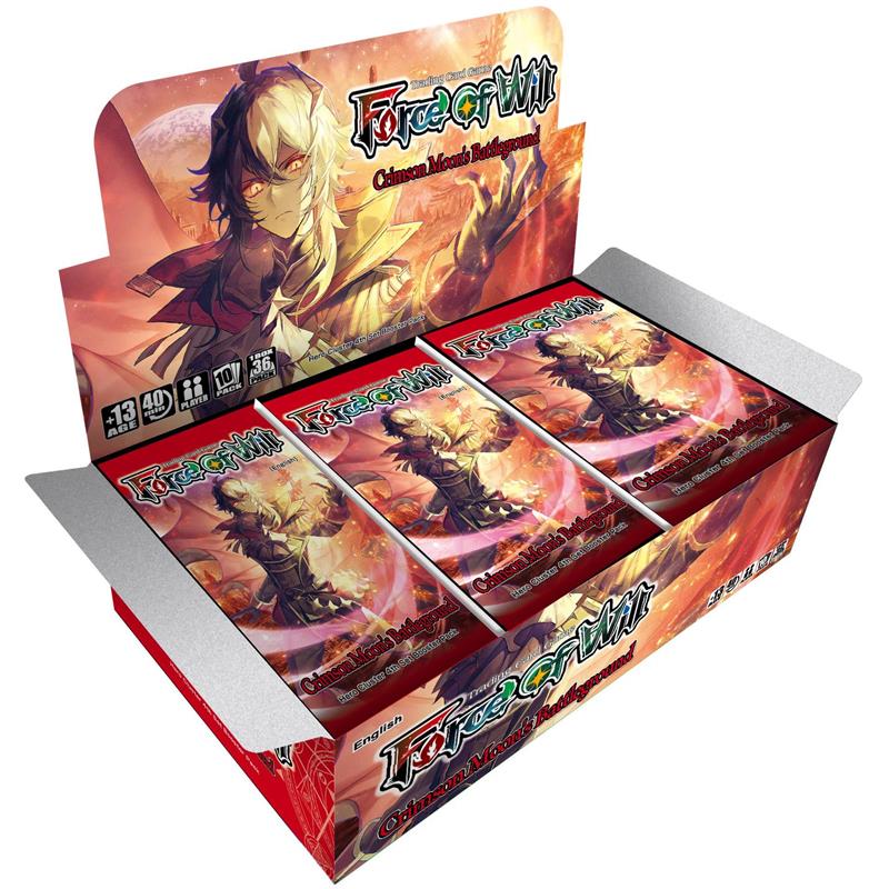 Fow H4 Force of Will Crimson Moon's Battleground contenant 36 boosters en anglais <span class=