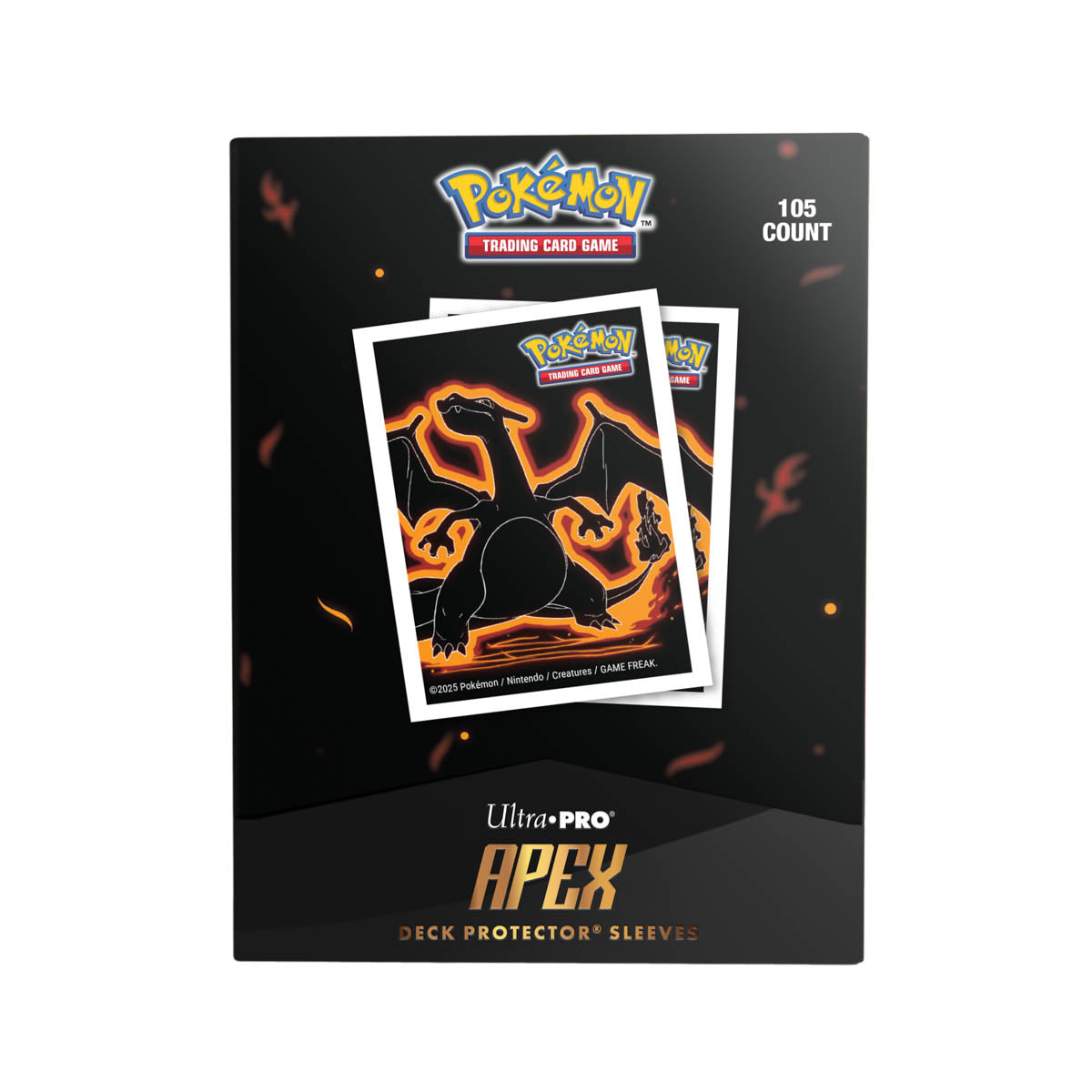 Ultra Pro - Pokémon JCC - Sachet de 105 Protèges-Cartes Apex Neon Kanto Dracaufeu - UK (Précommande) - Vue alternative