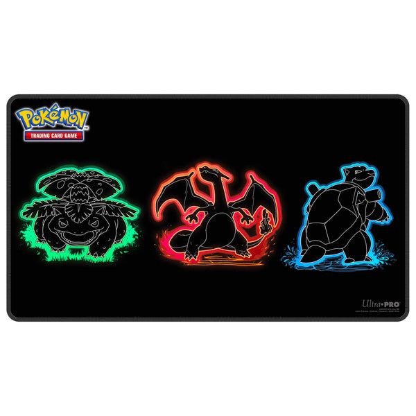 Ultra Pro - Pokémon JCC - Tapis de Jeu Premium Métallisé Neon Kanto - UK (Précommande)